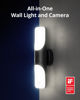 Picture of eufy Security Wired Wall Light Cam S100, 2K Floodlight Camera, Porch Light with Security Camera Outdoor, 1200-Lumen, Motion Activated RGB Light, AI Detection, IP65 Waterproof