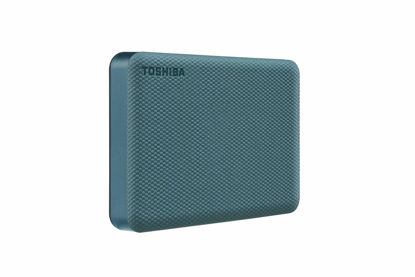 Picture of Toshiba Canvio Advance 4TB Portable External Hard Drive USB 3.0, Green - HDTCA40XG3CA