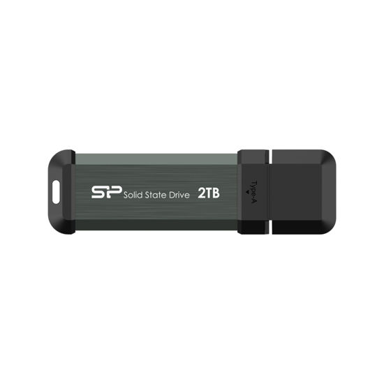 Picture of Silicon Power 2TB MS70 USB 3.2 Gen 2 Portable External SSD with Type C Adapter