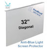 Picture of VizoBlueX 31.5-32 inch Universal Blue Light Screen Protector for Computer Monitor and TV. Filter & Damage Protection Panel (28.5 x 17.1 inch) Blocking UV for Displays