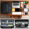 Picture of Coolife Rolling Laptop Briefcase Bag 17.3 Inch Laptop Case Roller Computer Bag with Wheels Mobile Office Laptop Bag