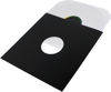 Picture of (50) 12" Record Jackets - Black (Glossy Finish) - with Hole - #12JWBKHH - Protect Against Dust and Wear!