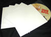 Picture of (50) 12" Record Jackets - White (Glossy Finish) - Without Center Hole - #12JW