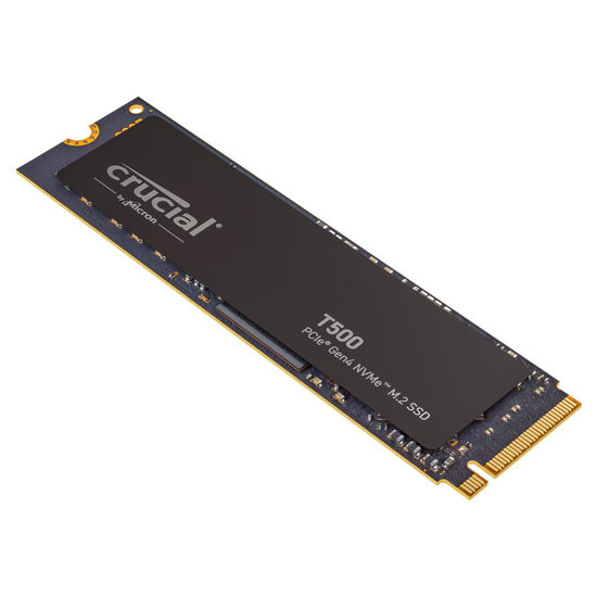 Picture of Crucial T500 2TB Gen4 NVMe M.2 Internal Gaming SSD, Up to 7400MB/s, Laptop & Desktop Compatible + 1mo Adobe CC All Apps - CT2000T500SSD8