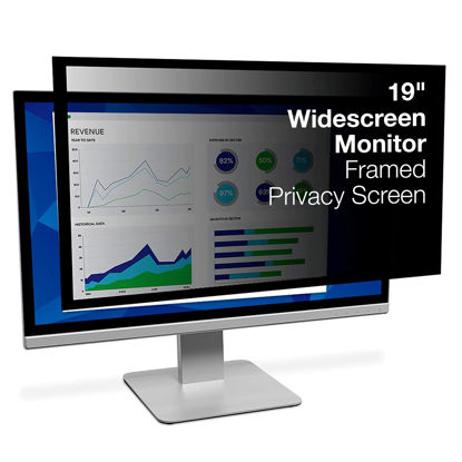 Picture of 3M Framed Privacy Filter for 19 in. Standard Monitor, PF190C4F