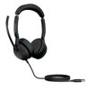 Picture of Jabra Evolve2 50 Wired Stereo Headset - with AirComfort Technology, Noise-Cancelling Mics & Active Noise Cancellation - MS Teams Certified, Works with All Other Platforms - Black