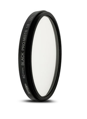 Picture of TIFFEN 82BPM18 82mm Black Pro Mist 1/8 Filter - Made in USA