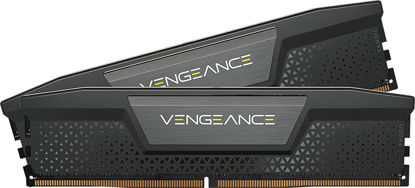 Picture of CORSAIR VENGEANCE DDR5 RAM 64GB (2x32GB) 5200MHz CL40 Intel XMP iCUE Compatible Computer Memory - Black (CMK64GX5M2B5200C40)