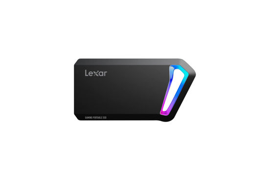 Picture of Lexar 1TB SL660 BLAZE Portable SSD, Compatible w/ PS5, PS4, Xbox, PC & Mac, Up to 2000MB/s Read, RGB LED, USB-C, USB 3.2 Gen 2, NVMe Performance, External Solid State Drive (LSL660X001T-RNNNU)