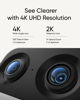 Picture of eufy Security Indoor Cam S350, Dual Cameras, 4K UHD Resolution Security Camera with 8× Zoom and 360° PTZ, Human/Pet AI, Ideal for Baby Monitor/ /Home Security, Dual-Band Wi-Fi 6, Plug in