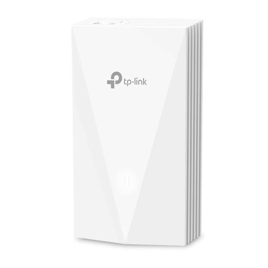 Picture of TP-Link EAP655-Wall | Omada True WiFi 6 AX3000 Wall Plate Wireless Gigabit Access Point | High-Efficiency | Seamless Roaming | PoE Passthrough | Multiple SDN Controller Options | Remote & App Control