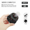 Picture of MEKE MK-3.5mm f2.8 Ultra Wide Circular Fisheye lens for Olympus Panasonic Lumix MFT Micro 4/3 Mount Mirrorless