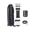 Picture of JINTU 420-1600mm 800mm f/8.3 Manual Zoom Telephoto Lens + T-Mount for Canon EOS DSLR Cameras 4000D 2000D 1200D T7 T7i T6 T6i T5 T5i SL2 80D 77D 700D 70D 60D 50D 5D 6D 7D 600D 550D White