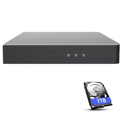 Picture of 1080P 2MP 8 Channel DVR Recorder for CCTV Analog Coax Cameras ONLY Support 1080P 2MP or Lower Resolution Cameras, 1TB Storage, Compatible with Hikvision, Dahua, LTS, Swann, Zosi, Annke Cameras