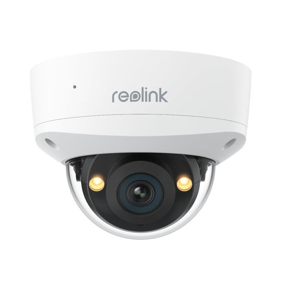 Picture of REOLINK RLC-1240A First 12MP Vandalproof PoE Security Camera,145° Wide Viewing Angle, Featuring Color Night Vision, Two-Way Audio, Smart Person/Vehicle/Animal Detection, IP67 Weatherproof