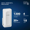 Picture of NETGEAR WiFi 6 Mesh Range Extender (EAX15) - Add up to 1,500 sq. ft. and 20+ Devices with AX1800 Dual-Band Wireless Signal Booster & Repeater (up to 1.8Gbps Speed), WPA3 Security, Smart Roaming