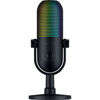 Picture of Razer Seiren V3 Chroma RGB USB Microphone: Stream & Game Reactive Lighting - Tap-to-Mute Sensor - Condenser Mic - Digital Gain Limiter & Shock Absorber - PC, Discord, OBS Studio, XSplit - Black