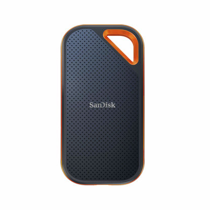 Picture of SanDisk 1TB Extreme PRO Portable SSD - Up to 2000MB/s - USB-C, USB 3.2 Gen 2x2, IP65 Water and Dust Resistance, Updated Firmware - External Solid State Drive - SDSSDE81-1T00-G25