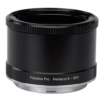 Picture of Fotodiox Pro Lens Mount Adapter Pentacon 6 (Kiev 60) SLR Lens to GFX 50S G-Mount Medium Format Mirrorless Camera