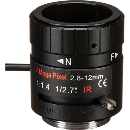 Picture of Marshall Electronics 4MP 2.8-12mm f/1.4 Varifocal CS-Mount Lens