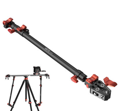 Picture of IFOOTAGE Spider Crab Support Rod SA-32，Camera Slider Support Arm Stabilizer，Adjustable Length 360 Degrees Rotation with C Clamps and Ballhead，Connecting Camera Video Slider and Tripod