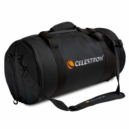 Picture of Celestron - 8” Telescope Optical Tube Bag - Custom Carrying Case Fits Schmidt-Cassegrain and EdgeHD - Ultra-durable Protective Walls - Padded Straps for Easy Carry