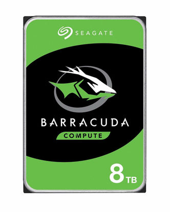 Picture of Seagate BarraCuda Internal Hard Drive 8TB SATA 6Gb/s 256MB Cache 3.5-Inch (ST8000DM004),Mechanical Hard Disk