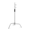 Picture of Soonpho Heavy Duty C-Stand Kit,Stainless Steel Photography Light Stand,Adjustable 5-10.8 feet Sturdy Tripod for Studio Softbox, Monolights,LED Light,Reflector, Umbrella