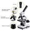 Picture of Microscope for Adults Kids, 100X-2000X BEBANG Compound Microscope with Microscope Slides, Microscope Kit for Kids Students Home School Lab