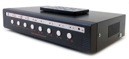 Picture of 4 in 4 Out HD-CVI TVI AHD RCA Video Multiplexer with 1080p HDMI VGA BNC RCA Outputs