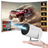 Picture of HIPPUS Mini Projector with WiFi and Bluetooth, Auto Keystone Ceiling Projector,2024 Upgraded 350ANSI, Smart Projector with Android11.0, Short Throw Outdoor Portable Movie Projector, HY300Pro