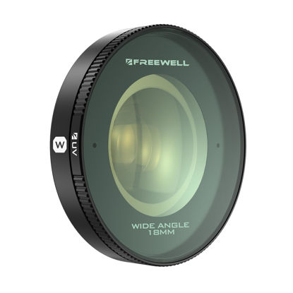 Picture of Freewell 18mm Wide Angle Lens Compatible with Freewell Sherpa iPhone/Galaxy Cases & Genius Rig Cage