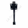 Picture of Aluminum Gooseneck Pedestal Keypad Stand Access Control Pedestal mounts gate keypad mounting Post 2" x 2" x 42" (Black)