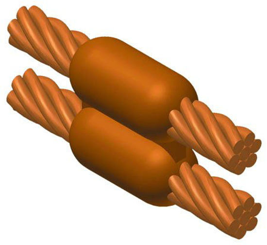 Picture of Cadweld Cable to Cable Parallel Splice