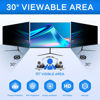 Picture of ZOEGAA 28 Inch Computer Privacy Screen Filter for 16:9 Widescreen Computer Monitor 24.4"x13.7" - Computer Screen Privacy Shield and Anti Blue Light Anti Glare Screen Protector