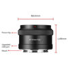 Picture of 7artisans 27mm F2.8 Auto Focus Camera Lens for Sony E Mount, APS-C, Large Aperture, Prime, STM Auto Manual Focus Camera Lens