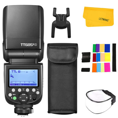 Picture of Godox TT685II-S TT685IIS Flash for Sony, 2.4G Wireless Sony Speedlight GN60 1/8000s HSS Flash, Quick-Release Lock, TCM Instant Conversion, TTL Flash Compatible for Sony Cameras