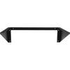 Picture of StarTech.com 6U Wall Mount Patch Panel Bracket - 19 in - Steel - Vertical Mounting Bracket for Networking and Data Equipment (RK619WALLV)