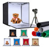 Picture of ZKEEZM Light Box Photography 16"x16" with 160LED Lights and 6 Color Backdrops, Photo Box with Lights | Foldable Photo Studio with Adjustable Brightness, 3000-6500K Bi-Color Portable Light Box Shooting