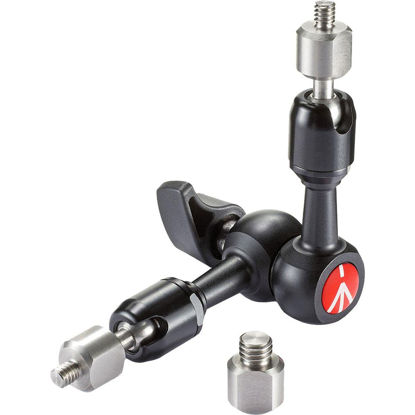 Picture of Manfrotto 5.9" 244 Micro Friction Arm with 1/4" Attachments and 3/8" Adaptor