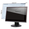 Picture of 27 Inch Diagonal Monitor Blue Light Screen Protector(W24.1" × H14",16:9), Blocks Harmful Blue Light and Anti-UV, Bubble Free Computer Screen Blue Light Blocker, Widescreen Monitor Frame Hanging Type