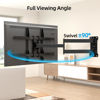 Picture of HCMOUNTING Long Arm Corner TV Wall Mount with 30 Inch Extension for 32"-80" TVs, Easy Single Stud Install, Full Motion Swivel, Tilt, Holds up to 100lbs and Max VESA 600X400mm