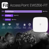 Picture of EnGenius Fit Wireless Access Point (EWS356-FIT Kit) | True Wi-Fi 6 Dual Band AX3000 | Cloud & App & OnPrem Control Options | WPA3, MU-MIMO, Mesh & Seamless Roaming | Power Adapter Included