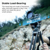 Picture of SmallRig AD-50Lite Video Tripod, Heavy Duty Tripod with 360°Fluid Head, 62" Aluminum Alloy Travel Tripod with QR Plate, Lift Rope, Load up to 11lb for DSLR, Camcorder, Camera - 4684