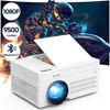 Picture of TMY Bluetooth Projector with DVD Player Built in, 1080P Mini Projector, Portable DVD Projector for Outdoor Movies, Compatible with Smartphone/PC/TV Stick/HDMI/USB/TF