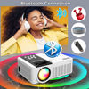 Picture of TMY 5G WiFi Projector with Bluetooth 5.1, HD Movie Projector, 1080P Supported Mini Projector, Portable Outdoor Projector, Compatible with TV Stick, Phone, Computer, HDMI, USB, AV, TF