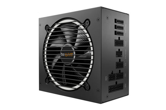 Picture of Pure Power 12 M 750W, ATX 3.1 80 Plus® Gold, Modular Power Supply, for PCIe 5.0 GPUs and GPUs with 6+2 pin connectors, 12VHPWR Cable Included, Silent 120mm be quiet! Fan - BN504