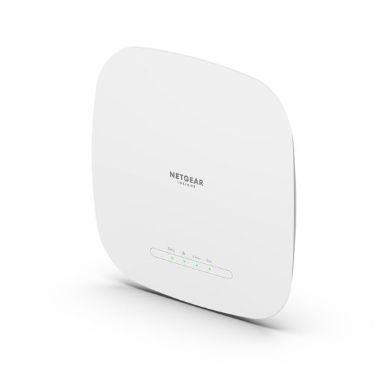 Picture of NETGEAR Cloud Managed Wireless Access Point (WAX615) - WiFi 6 Dual-Band AX3000 Speed | Up to 256 Client Devices | 802.11ax | Insight Remote Management | PoE+ Powered or AC Adapter (not included)