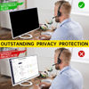 Picture of DEJIMAX 24 Inch Computer Privacy Screen for 16:9 Computer Monitor, Anti-Blue Light Monitor Privacy Screen Fliter, Anti-UV Computer Screen Privacy Shield, Hanging Type, Universal 23.6" 23.8" 24''