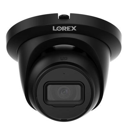 Picture of Lorex 4K 8MP IP Metal Dome PoE Wired Security Camera - Indoor/Outdoor IP67 Weatherproof, Color Night Vision, Long-Range IR, Smart Motion Detection (Person/Vehicle) & Listen-in Audio (Black)